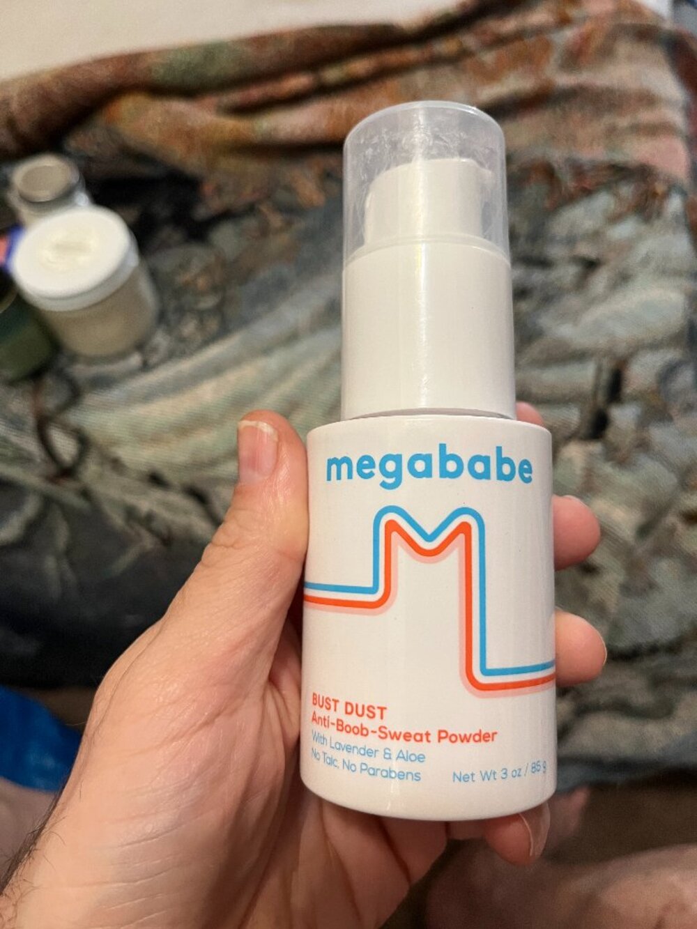 Megababe Bust Dust Underboob Breast Body Powder Deodorant NEW